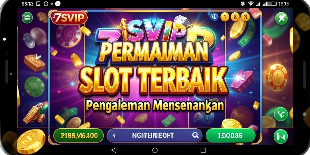 Tangkapan layar utama dari permainan Slot 7SVIP yang menampilkan gameplay menarik.