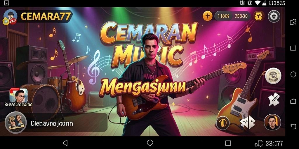 Tampilan gameplay CEMARA77 yang seru dan interaktif.