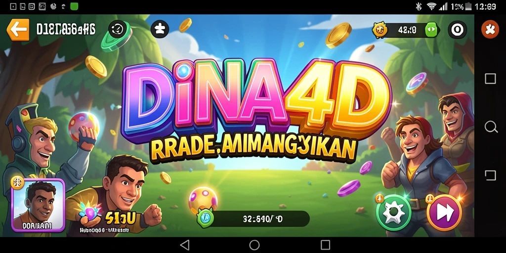 Tampilan menarik dari gameplay seru DIANA4D.