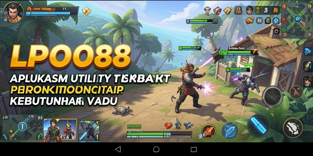 Screenshot utama LPO88 menunjukkan antarmuka yang sederhana dan fitur-fitur fungsional yang bermanfaat.