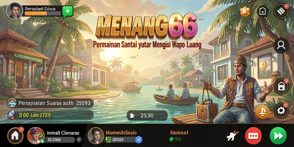 Screenshot MENANG666 menunjukkan gameplay yang cerah dan menarik.
