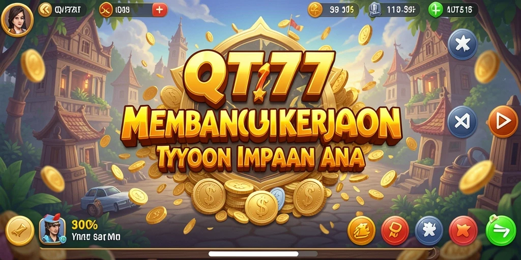 Tampilan gameplay QT777 yang dinamis dan menarik.