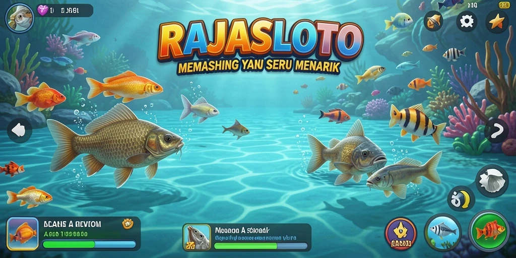 Tangkapan ikan besar dalam permainan RAJASLOTO yang menawan.