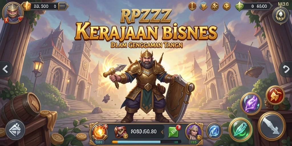 Tampilan gameplay RPZZZ yang menarik dan interaktif.