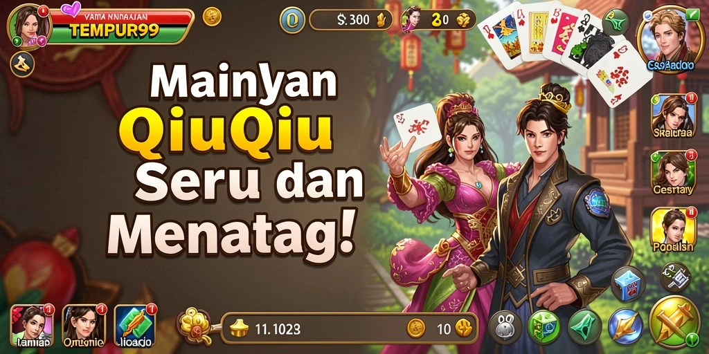 Gameplay seru QiuQiu dalam TEMPUR99 yang menantang.