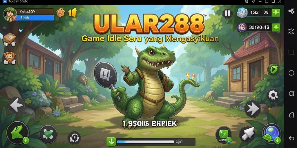 Tampilan gameplay ULAR288 yang menenangkan dan interaktif.