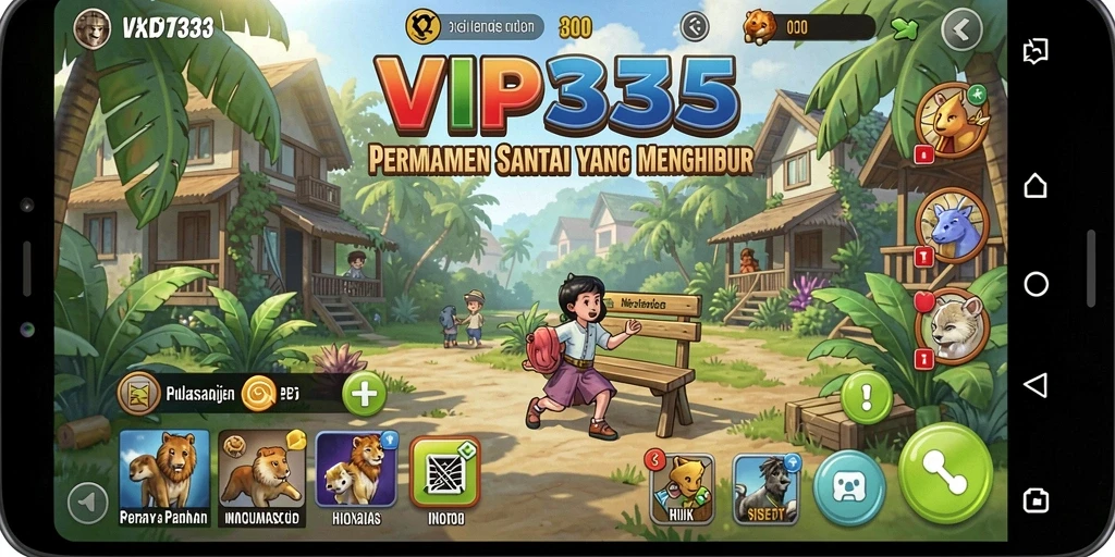 Tangkapan layar menunjukkan momen seru dalam gameplay Casual.