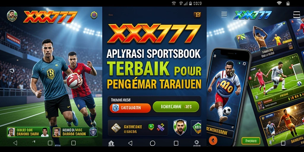 Tangkapan layar XXX777 menunjukkan fitur taruhan langsung yang menarik.