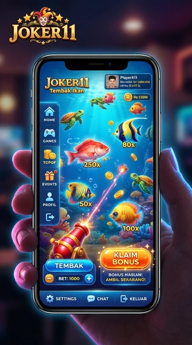 Tampilan halaman utama joker11 yang informatif dan menarik.